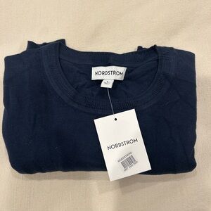 Nordstrom Men's Deep Blue Crewneck Sweater